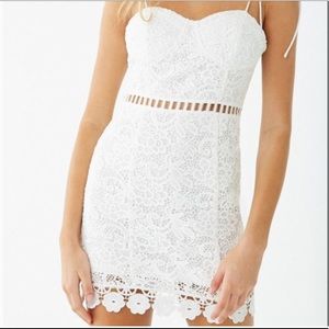 Forever 21 white lace dress